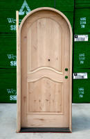 Arched Exterior Single Door