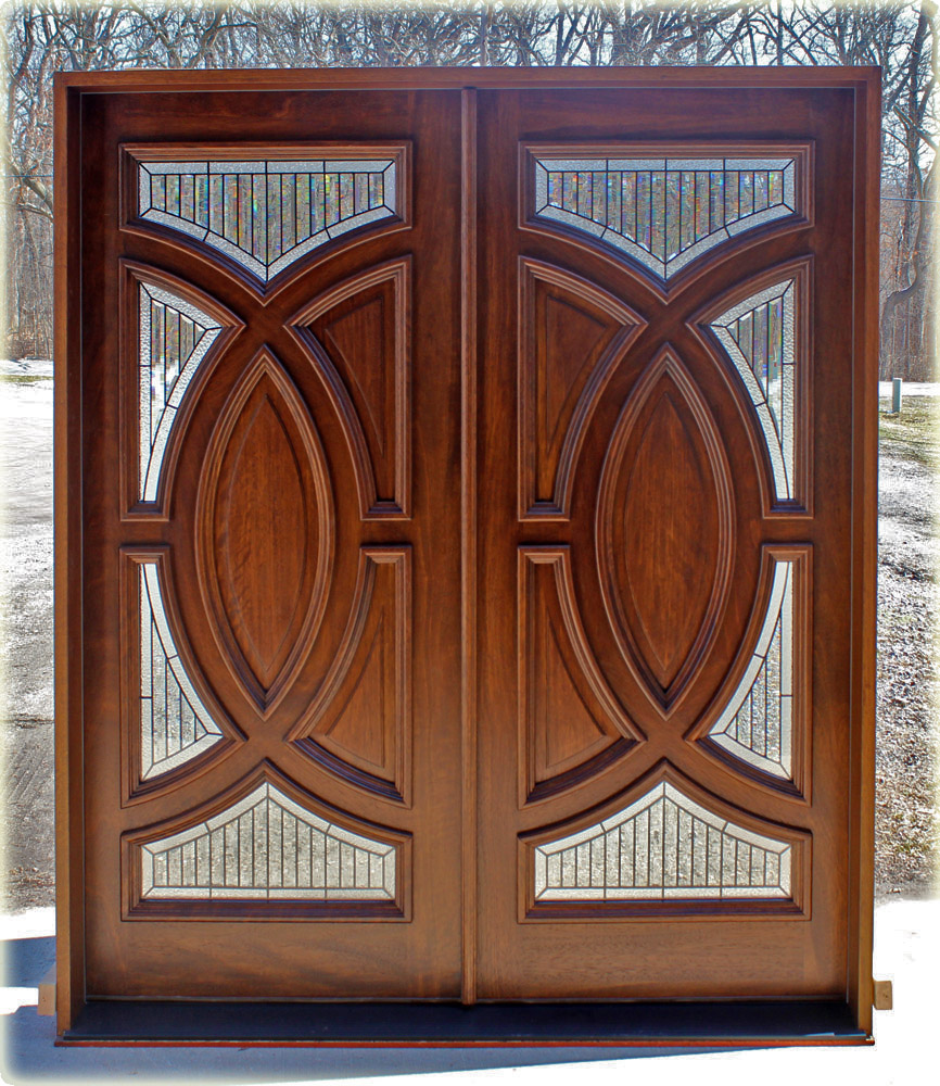 Mahogany Double Doors