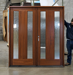 CL-16560 Custom Mahogany Double Doors