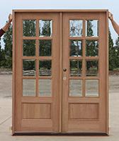 CL-5486 8-Lite Exterior Double Doors