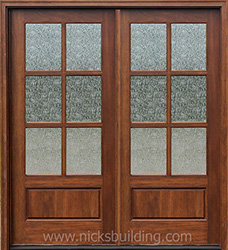 6-Lite Rain Glass