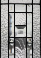 Craftsman Art glass closeup