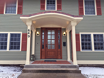 exterior door colonial style
