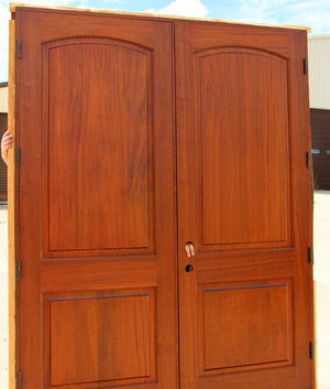 Elk Carved Doors inside