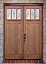 Craftsman Double Doors in 8' 0