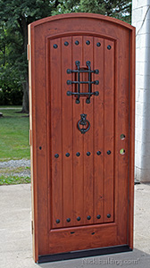 Exterior Door Southwest Style Arched Top Single door El Dorado