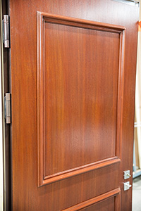 Tile Entry Doors Inside Closeup
