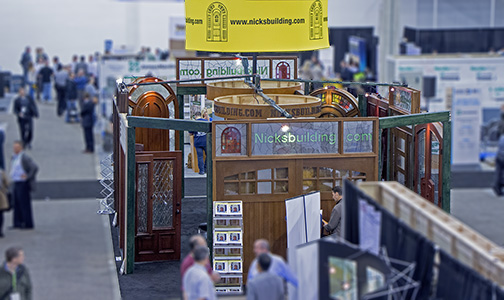 Booth at door expo