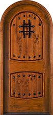 Rustic Round Top Doors