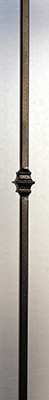 single knuckle iron baluster