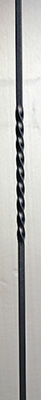 twist iron baluster