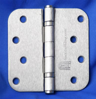 Satin Nickel interior door hinges