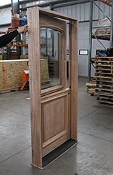 Exterior Dutch Door Angle View