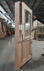 Dutch Door with Shelf